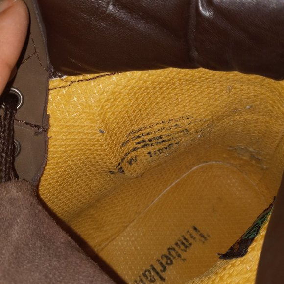 Brown Leather Timberlands - Picture 3 of 9